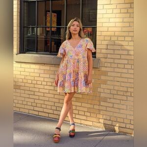 Mixed By Nasrin Farmers Market Babydoll Dress